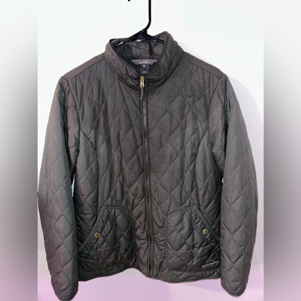 Brand new olive green Eddie Bauer jacket!